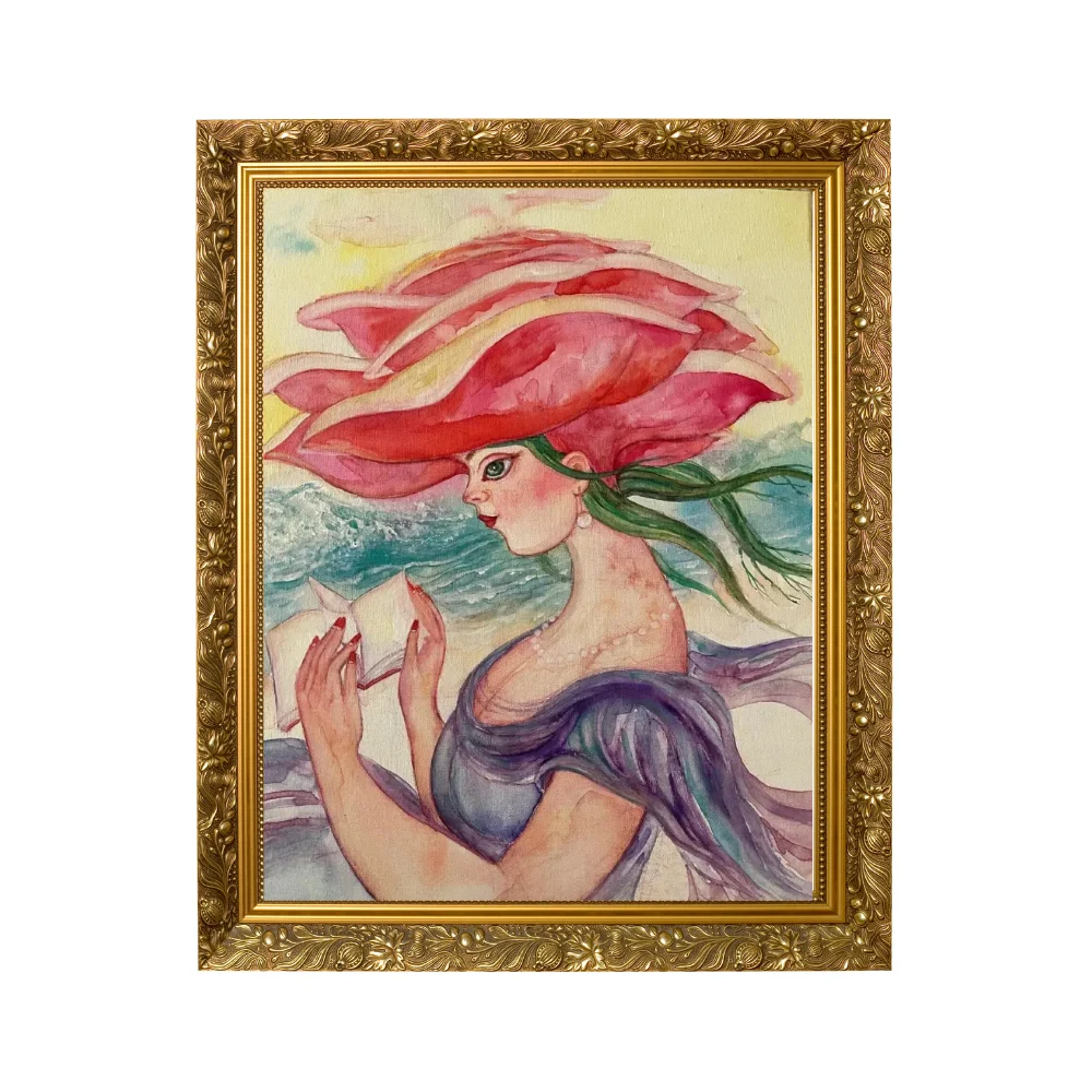 The Woman Who Weaves Words from the Sea