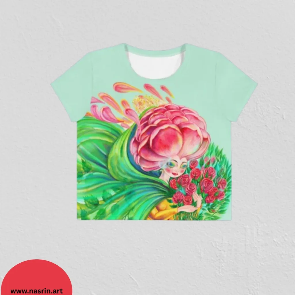 Blooming Colors Crop & Skirt Set